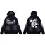 Hellstar Black Holister Star Hoodie