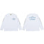Gallery Dept. Le Bar De Music Sleeve Print Long Sleeve T-Shirt - White/Blue