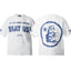 Hellstar White Circular Letter Graphic Tee