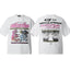 Hellstar White Dual Flame Graphic Tee