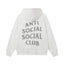 Anti Social Social Club Classic Logo Hoodie - White