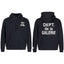 Gallery Dept Dept de la Galerie Black Hoodie White Print