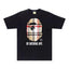 BAPE A Bathing Ape Check by Bathing Tee Black/Beige