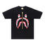 BAPE ABC Camo Shark Tee 'Black/Pink'