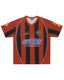 Sporty Striped Short Sleeve