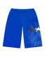 Sp5der Heavy Web Long Shorts Tory Blue