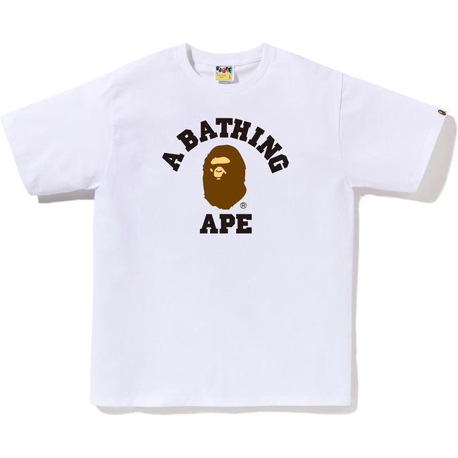 BAPE MENS COLLEGE TEE Main Image