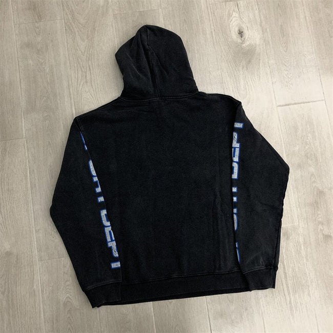 VALLEY Black Valley Dreams Sport Dept Graphic Zip‑Up Hoodie Unisex Oversized Jacket Main Image