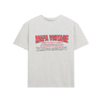 Letter Printed Round Neck Short Sleeve (Women's)