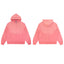 Valley Dreams Subtle Cross‑Pattern Zip‑Up Hoodie, Pink Vintage Washed Streetwear Unisex Jacket