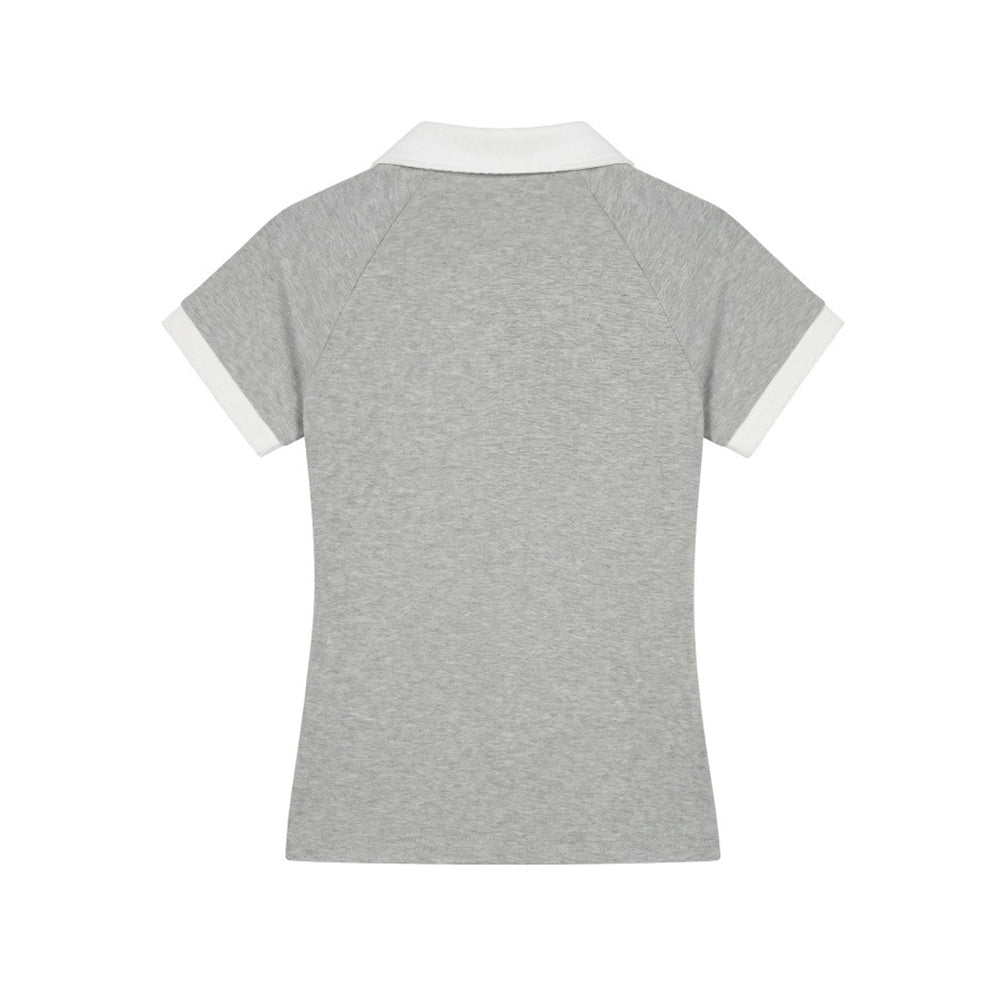 Cropped sports top