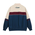 Versatile vintage embroidered lapel jacket