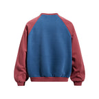 Casual color-blocked sweatshirt