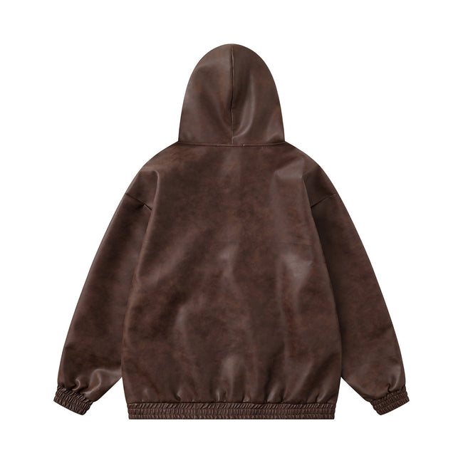 Fun puppy patent leather sweatshirt Main Image
