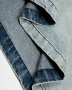 Vintage loose denim short sleeves