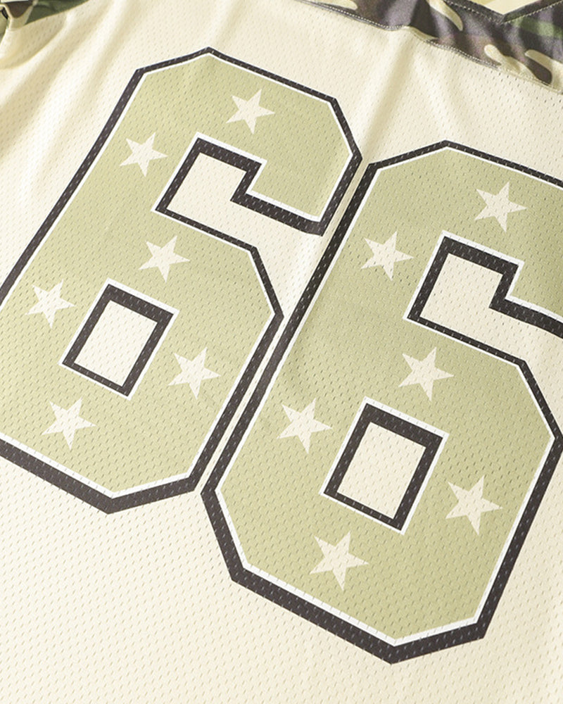 Retro sports short sleeves