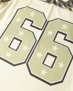 Retro sports short sleeves