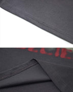 Distressed Slim-Fit Short-Sleeve Top