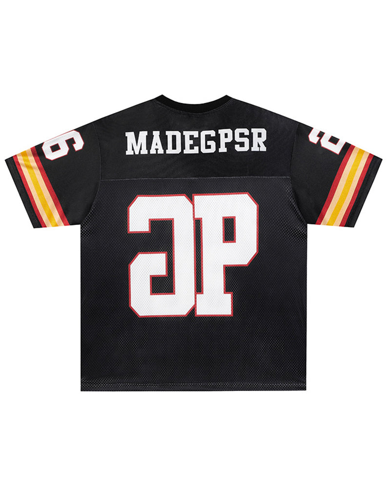 Letter print short sleeves