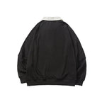 Retro Color Block Three Stripes Sweatshirt
