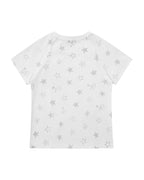 Star print short sleeve