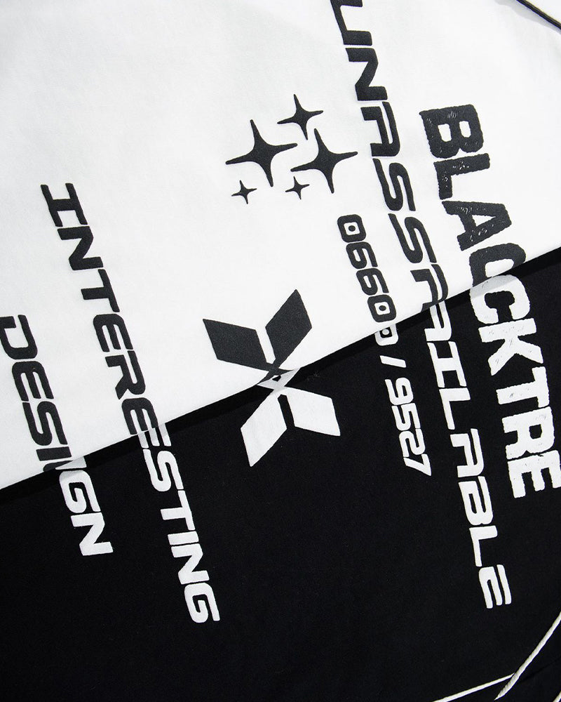 Retro crew neck short sleeves