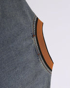 Retro washed distressed short sleeves