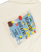Retro letter print short sleeves