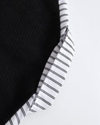 Fake two-piece polo sweatshirt