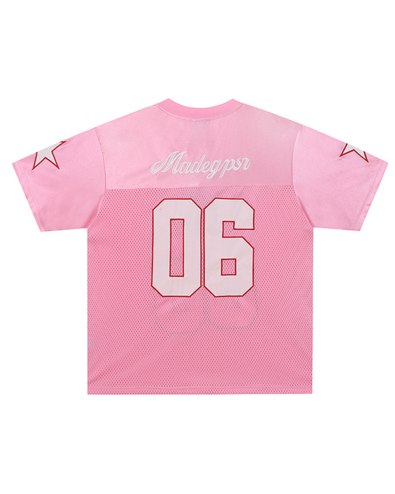 Embroidered casual short sleeves