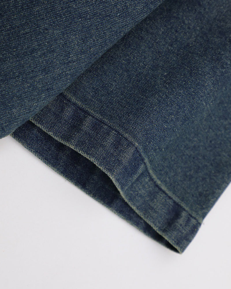 Washed distressed short sleeves