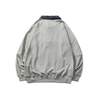Retro Color Block Three Stripes Sweatshirt