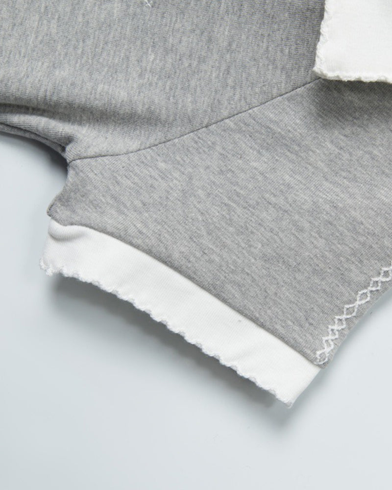 Cropped sports top