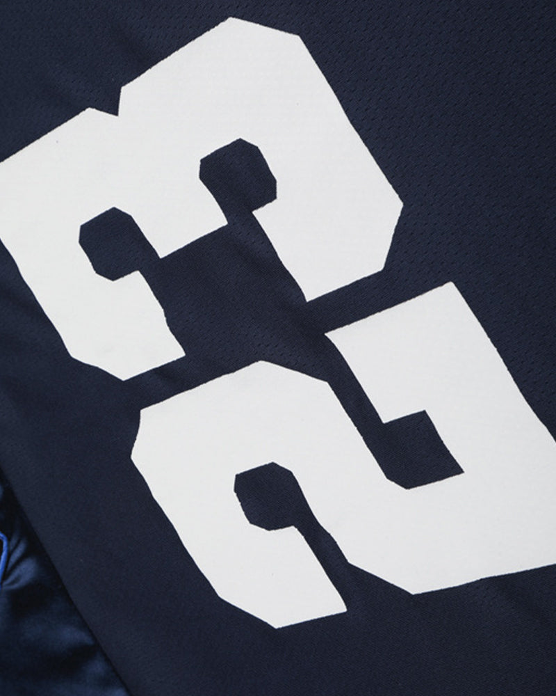 spliced sports short-sleeved shirt