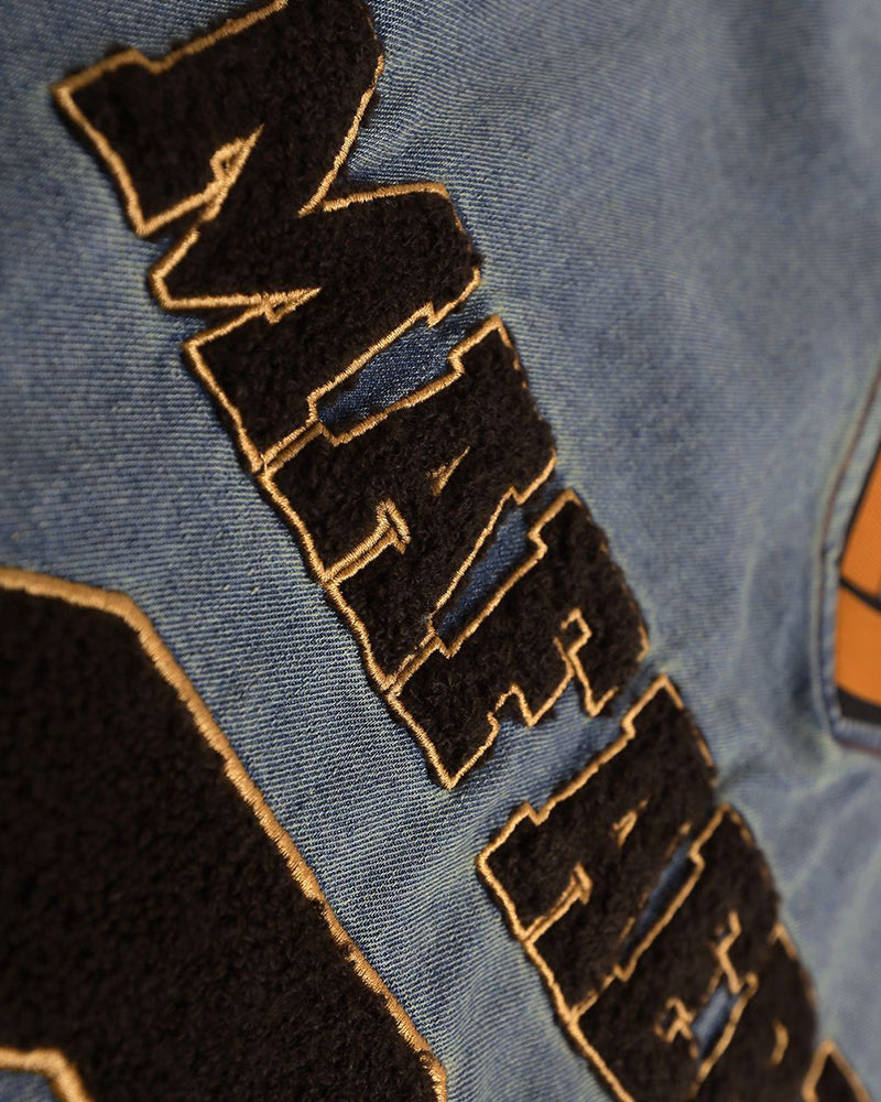 Retro washed distressed short sleeves