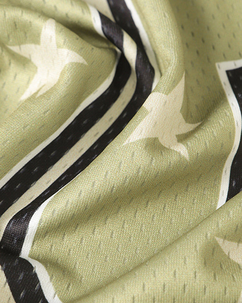 Retro sports short sleeves