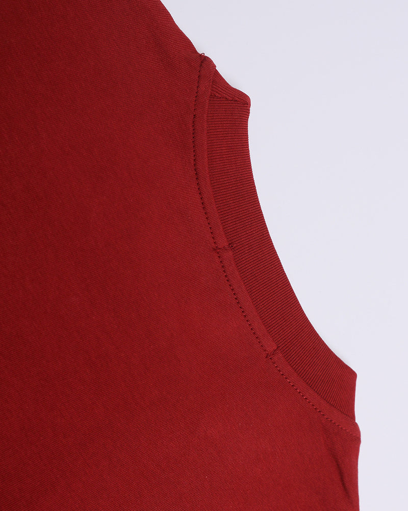 Retro letter short sleeves