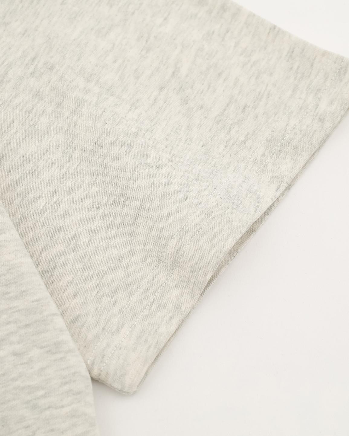 Retro loose versatile short sleeves