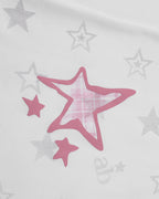 Star print short sleeve