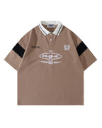 Digital Embroidered Short-Sleeve