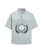 Retro casual short sleeves