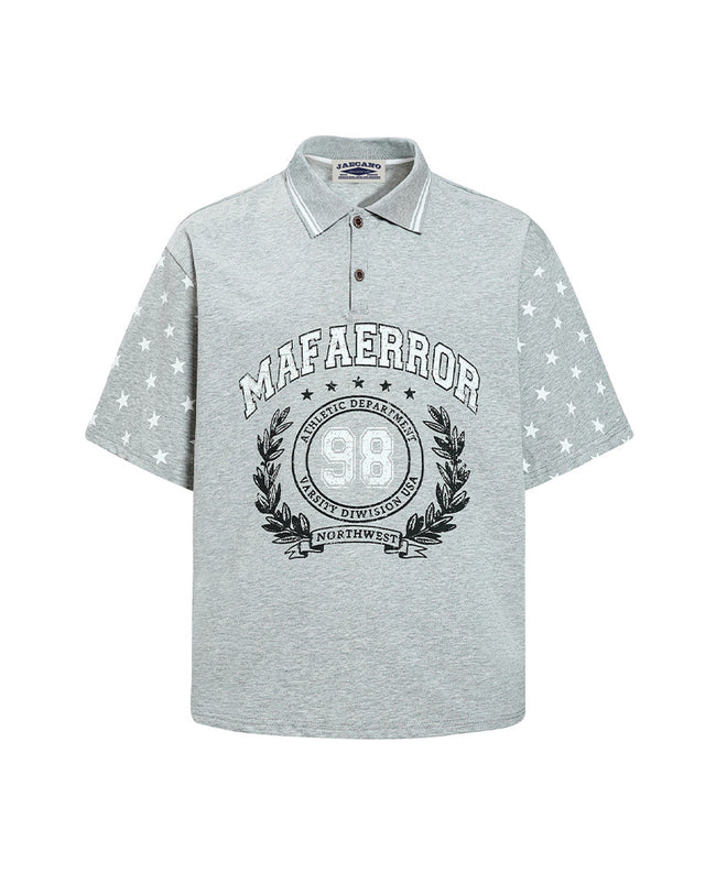 Retro casual short sleeves Main Image