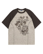 Retro Casual Versatile Short Sleeve