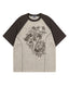 Retro Casual Versatile Short Sleeve