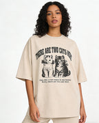 American cartoon kitten short sleeves