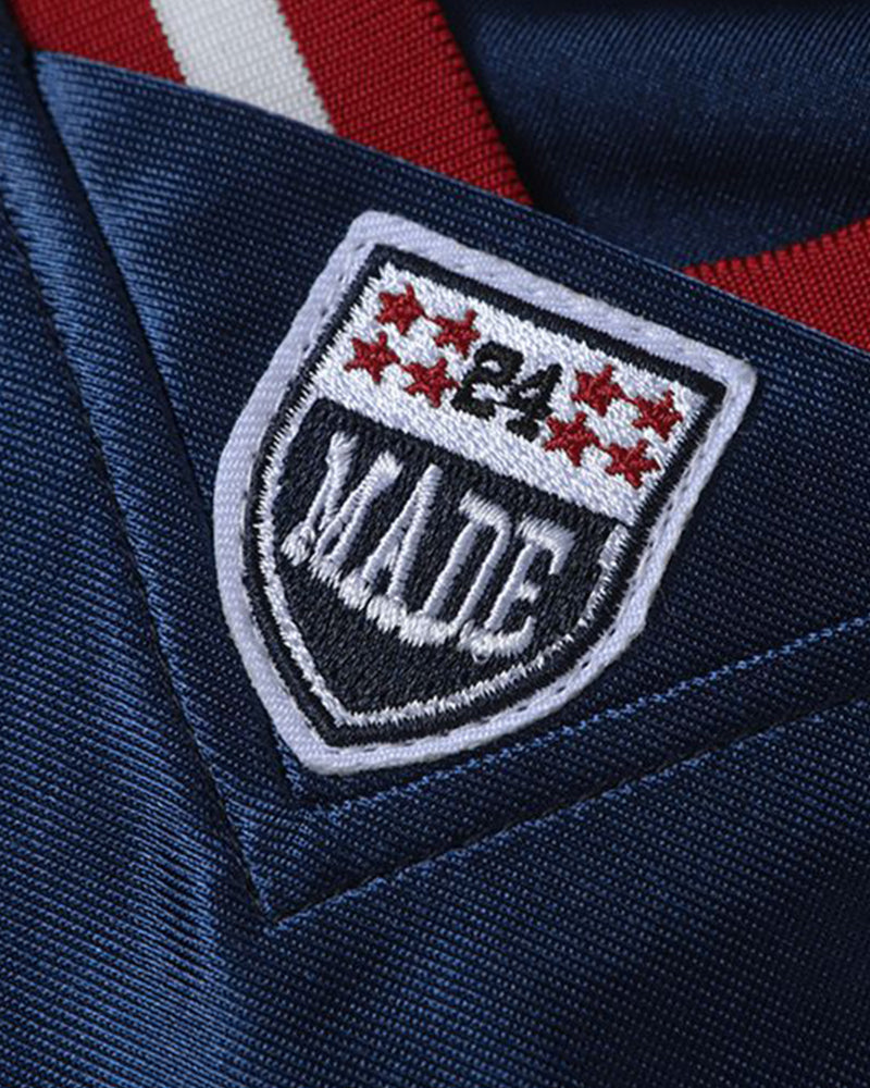 Spliced sports short sleeves