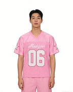 Embroidered casual short sleeves