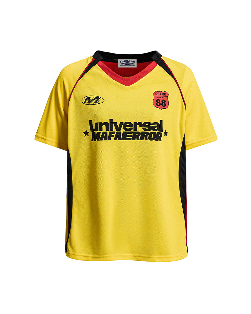 Color-blocked short-sleeved top (women's)