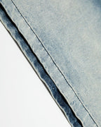 Vintage loose denim short sleeves