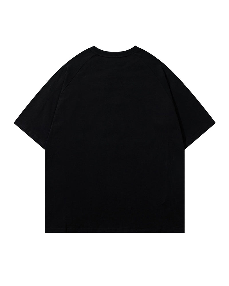 Retro crew neck short sleeves